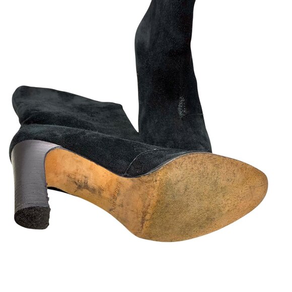 KORS‎ Michael Kors Black Italy Suede Pull On Booties - Picture 8 of 11